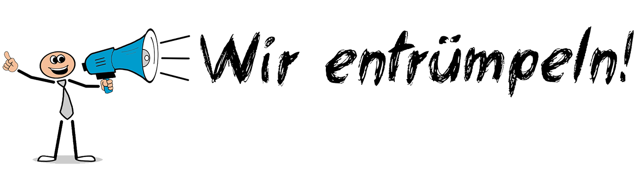 Wir entrümpeln